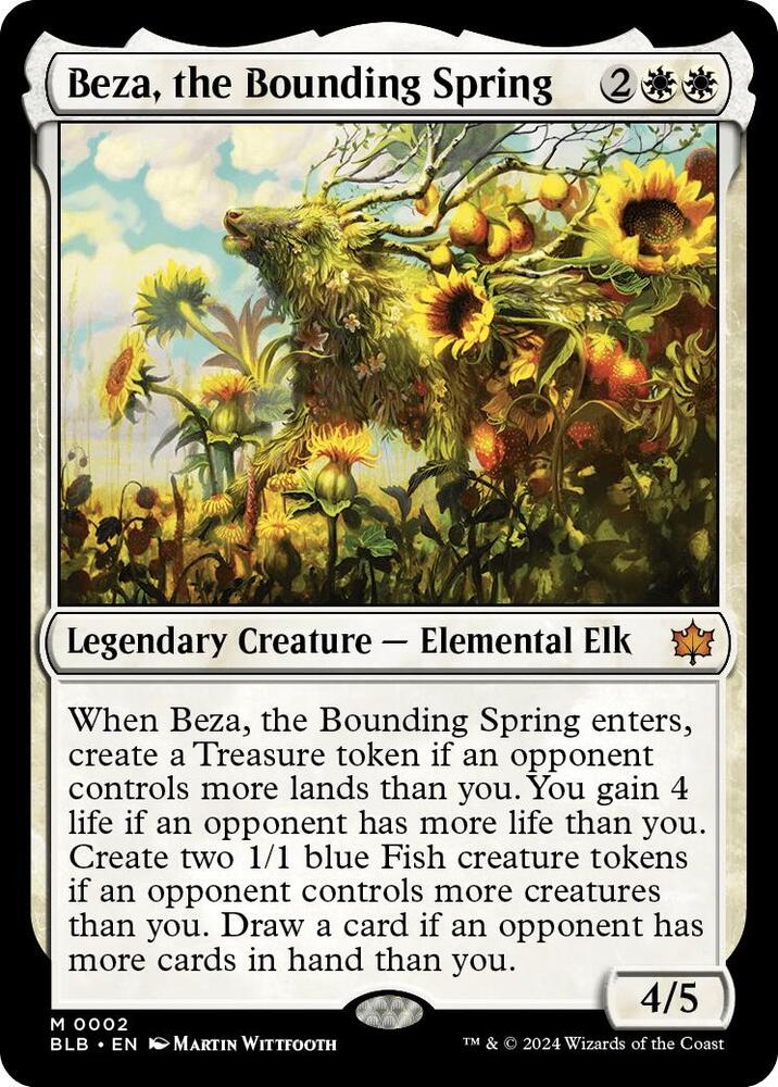 Beza, the Bounding Spring #2 FOIL Bloomburrow