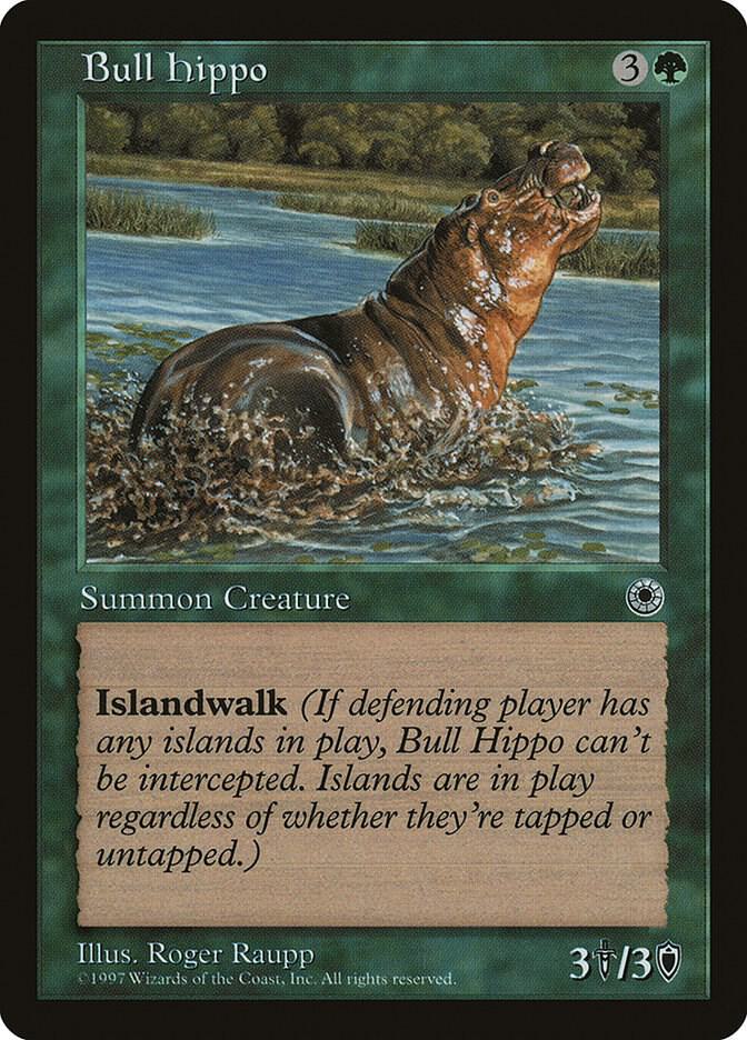 Bull Hippo (Reminder Text) - Portal