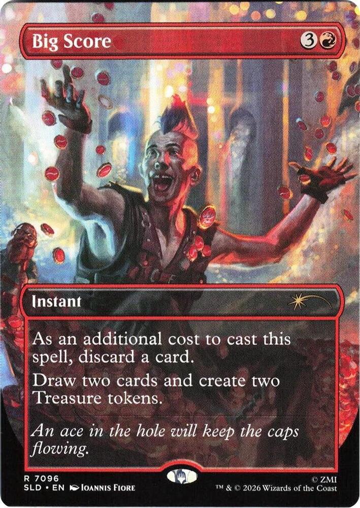 Big Score #7096 FOIL Secret Lair Drop Series