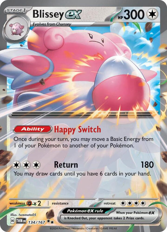 Blissey EX #134 SV06: Twilight Masquerade