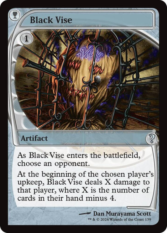 Black Vise (Future Sight) #139 Mystery Booster 2