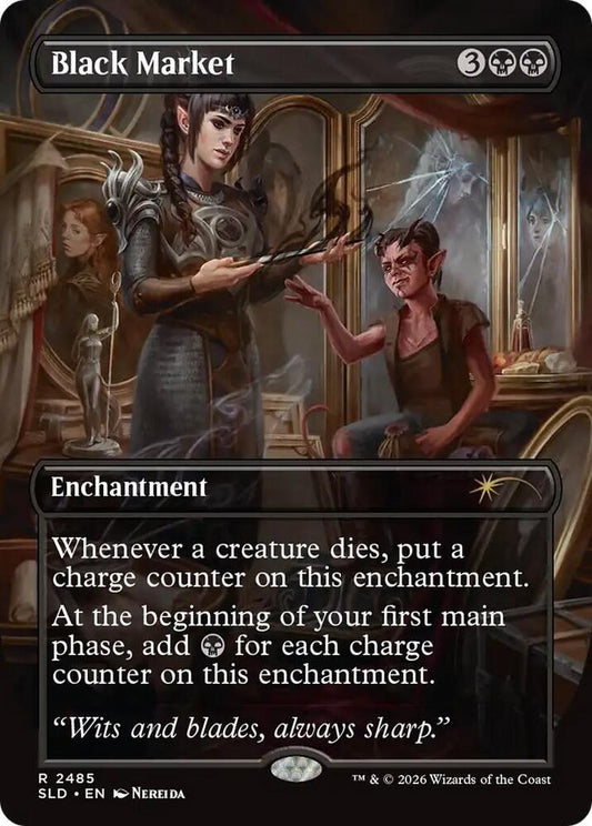 Black Market #2485 FOIL Secret Lair Drop Series