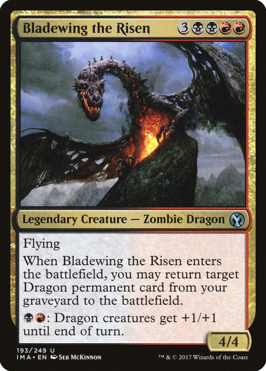 Bladewing the Risen #193 Iconic Masters