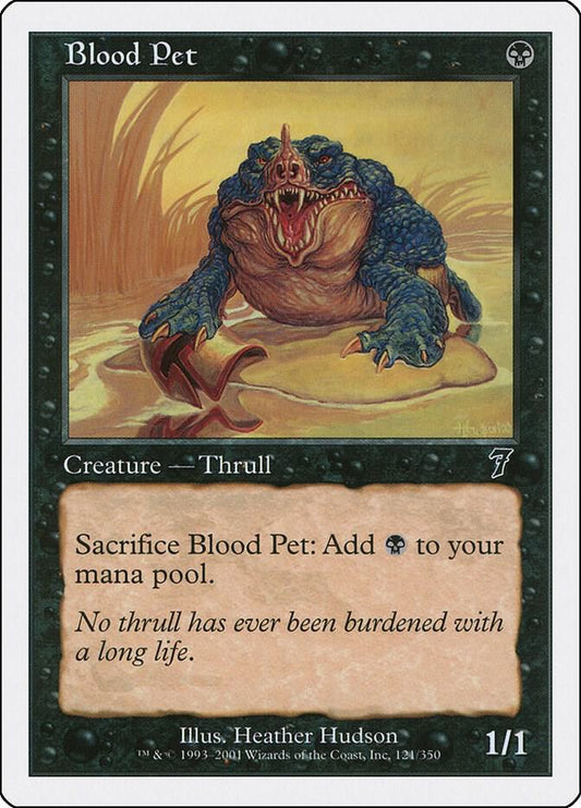 Blood Pet #121 7th Edition