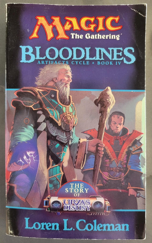 Magic the Gathering (Artifacts #4) Bloodlines - Coleman, Loren L. (1999) 2nd Printing