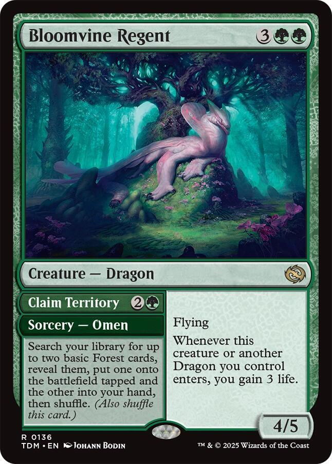 Bloomvine Regent #136 Tarkir: Dragonstorm