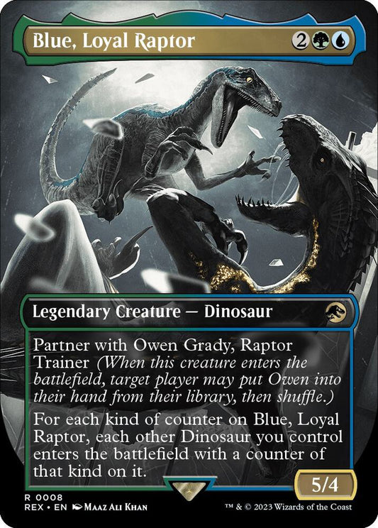 Blue, Loyal Raptor #8 Universes Beyond: Jurassic World Collection