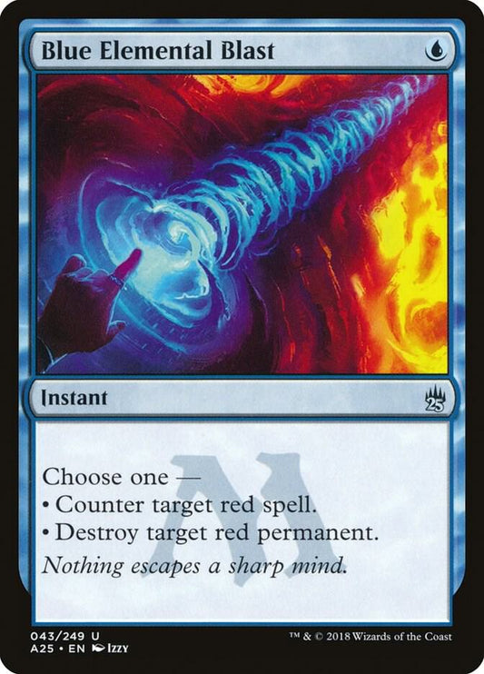 Blue Elemental Blast #43 FOIL Masters 25