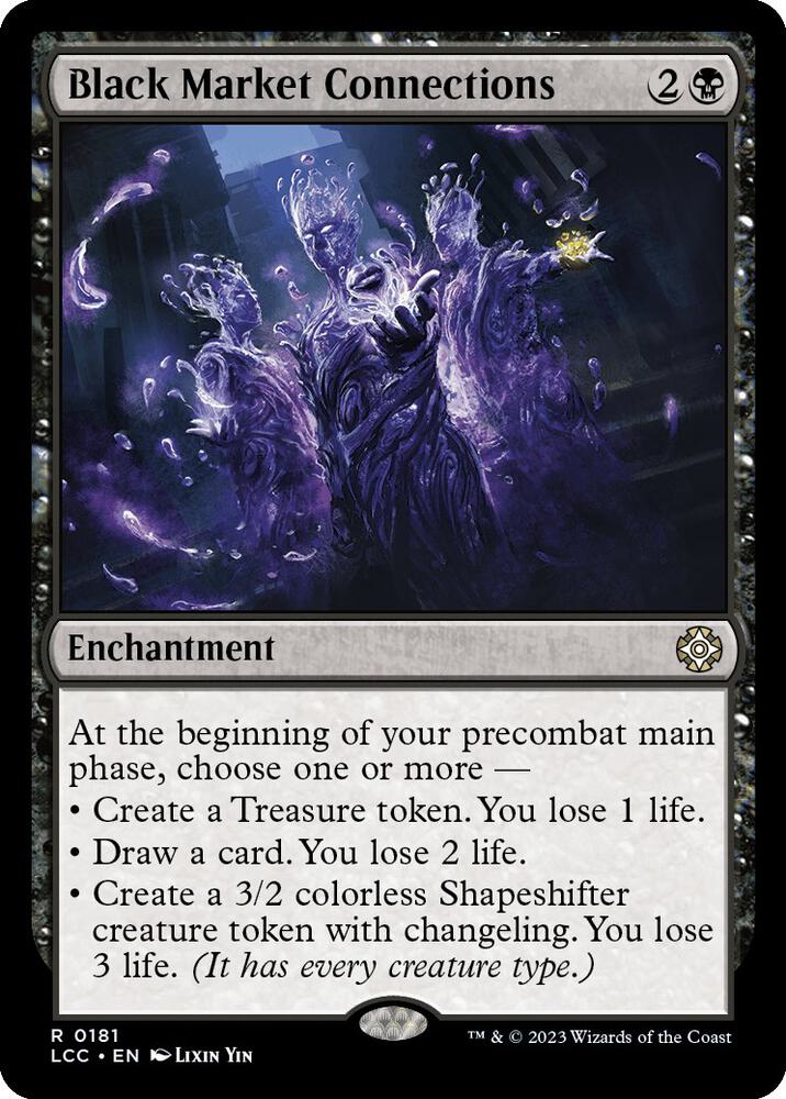 Black Market Connections #181 Commander: The Lost Caverns of Ixalan