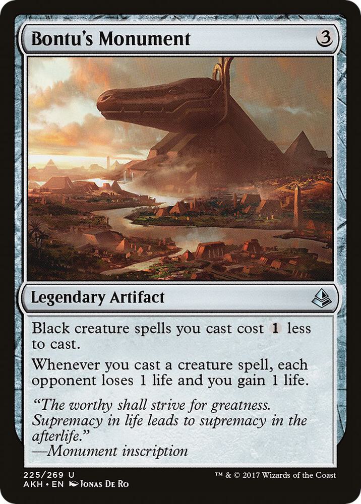 Bontu's Monument #225 Amonkhet