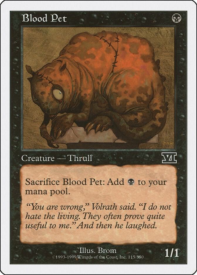 Blood Pet #115 Classic Sixth Edition