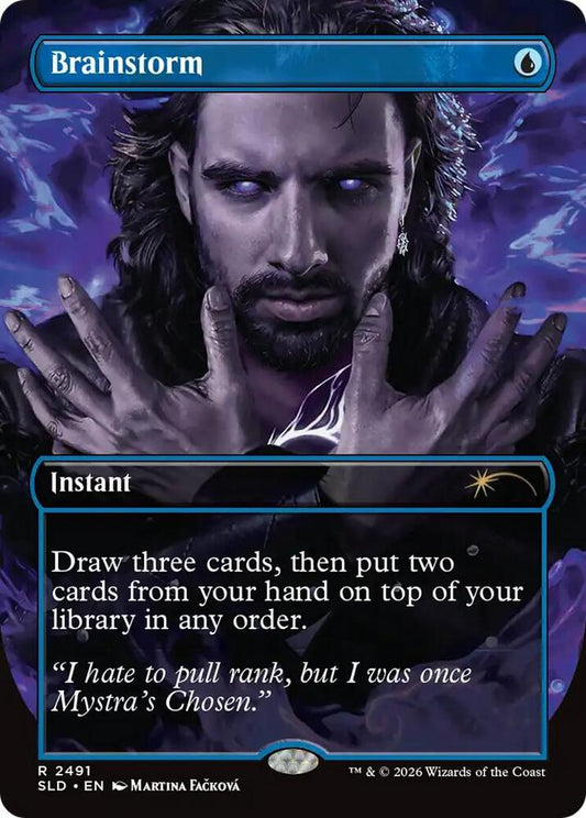 Brainstorm #2491 FOIL Secret Lair Drop Series