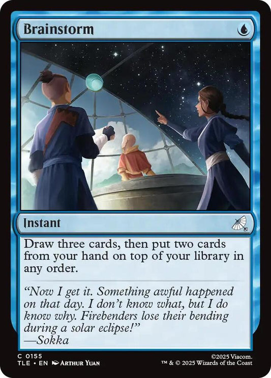 Brainstorm #155 FOIL Avatar: The Last Airbender: Eternal-Legal