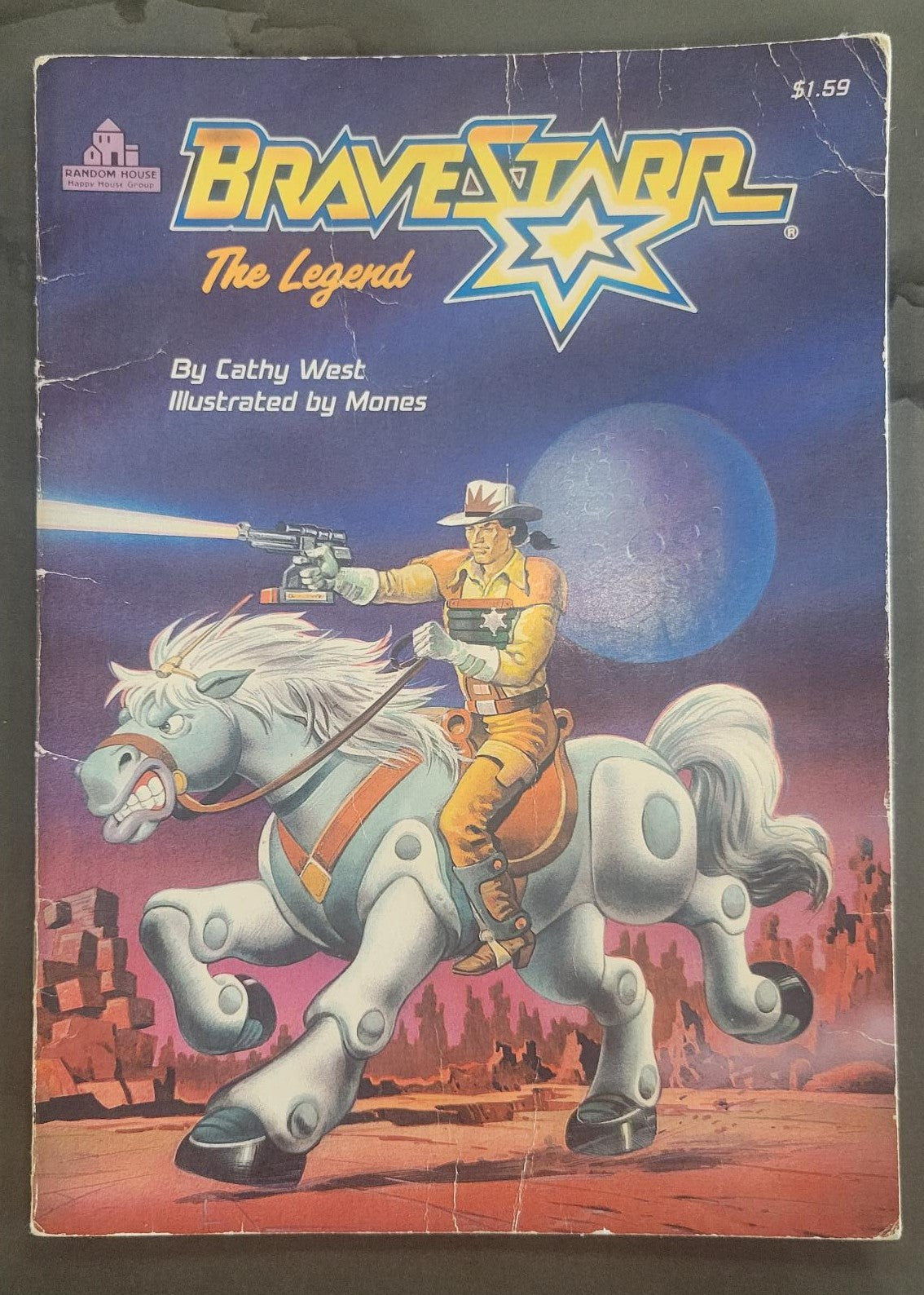 BraveStarr The Legend - West, Cathy (1988) 1st Printing