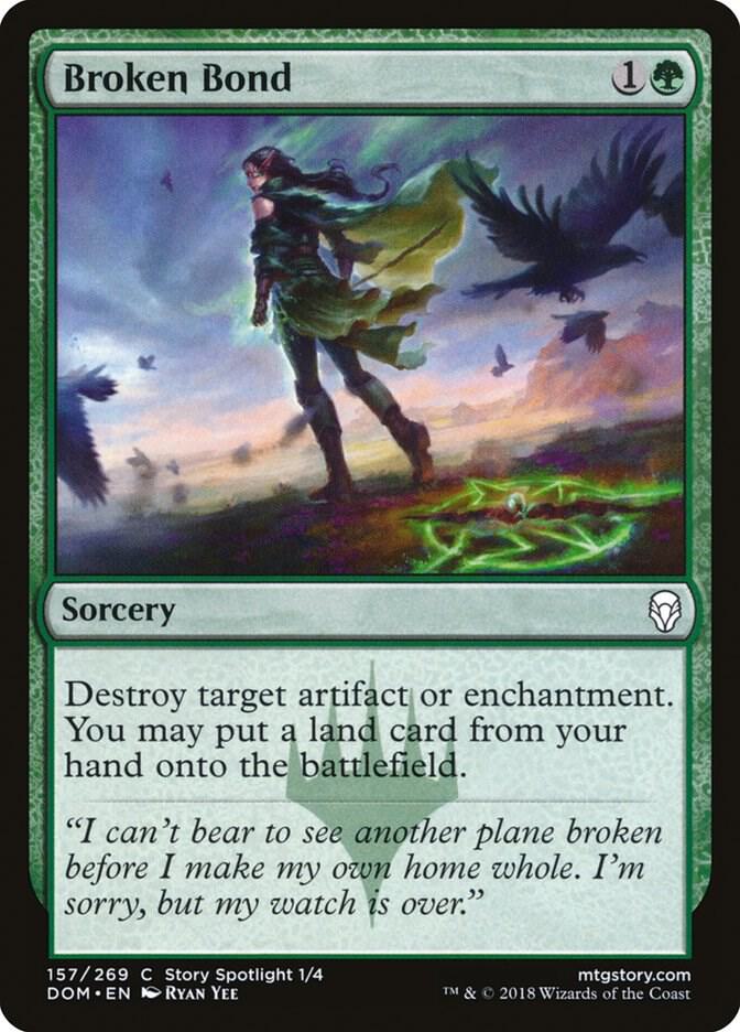 Broken Bond #157 FOIL Dominaria