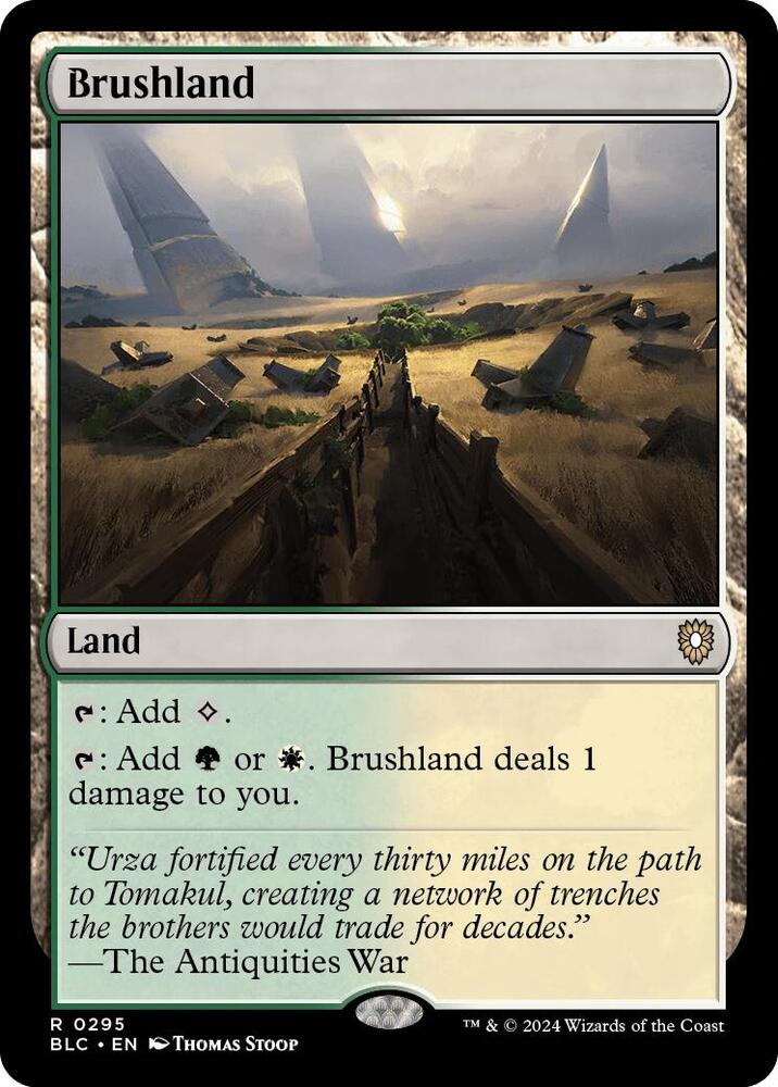 Brushland #295 Commander: Bloomburrow