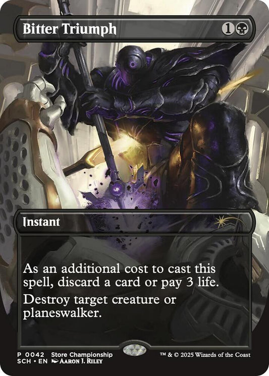 Bitter Triumph #42 Game Day & Store Championshp Promos