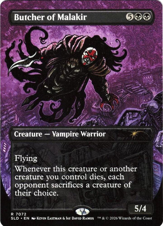 Butcher of Malakir #7072 FOIL Secret Lair Drop Series