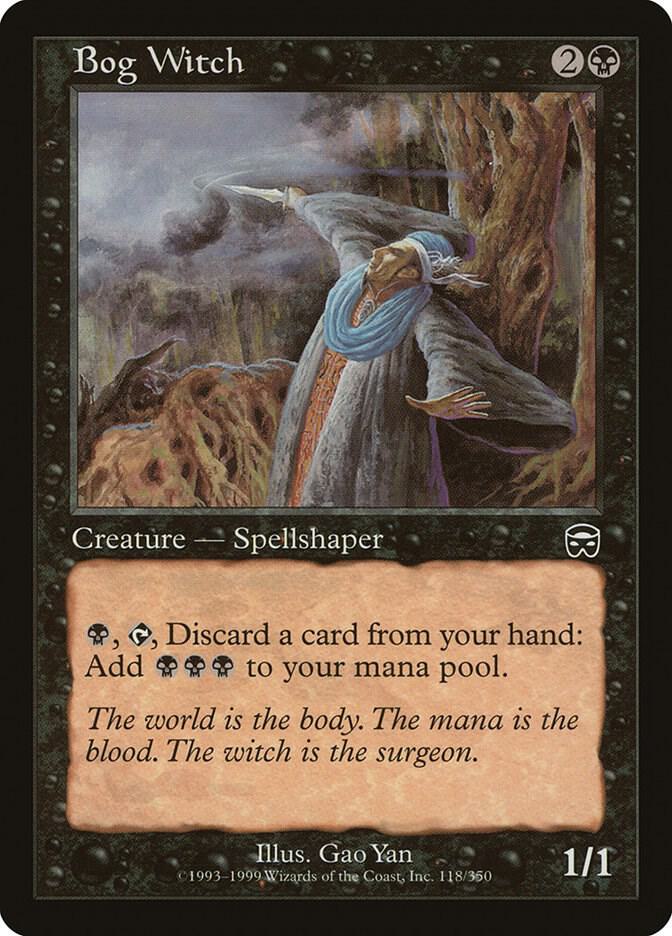 Bog Witch #118 Mercadian Masques