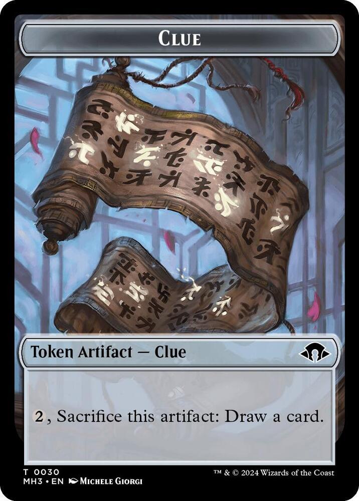 Clue Token #30 // Energy Token #36 Modern Horizons 3