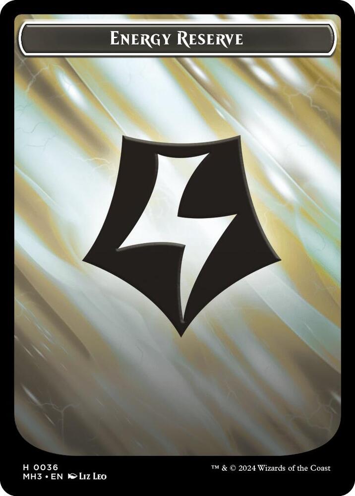 Clue Token #30 // Energy Token #36 Modern Horizons 3