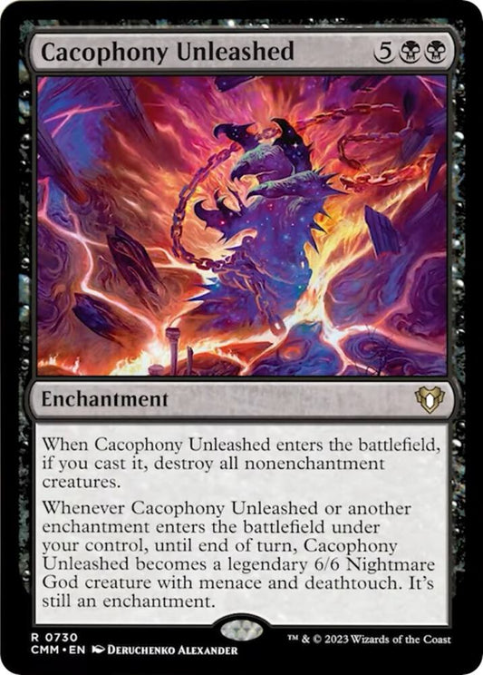 Cacophony Unleashed #730 Commander Masters