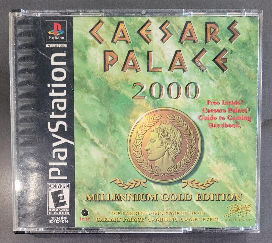 Playstation 1 Caesar's Palace 2000 (Complete)