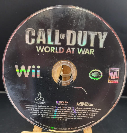 Wii Call of Duty World at War (Disc Only)