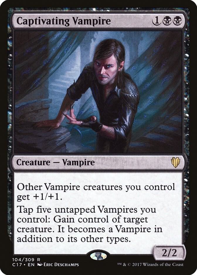 Captivating Vampire #104 Commander 2017