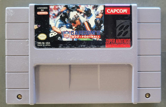 SNES Capcom's MVP Football