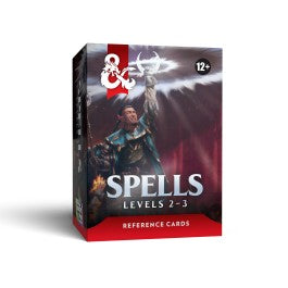 D&D Cards: Spells Level 2-3 NEW/SEALED