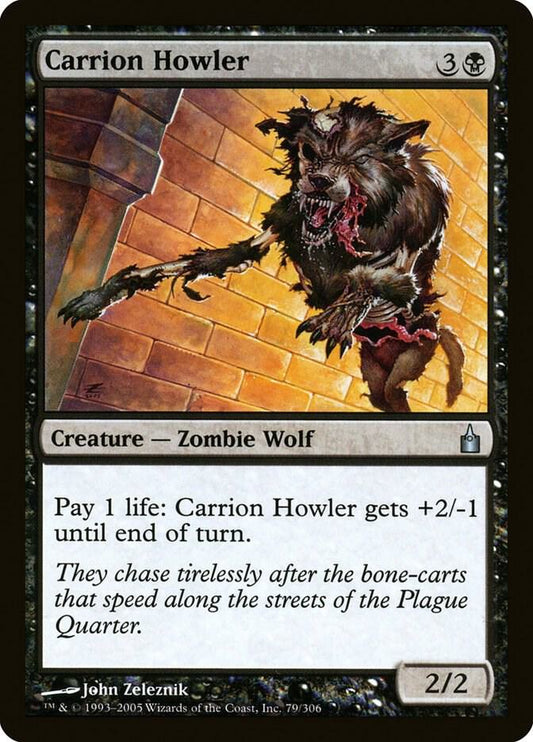 Carrion Howler #79 FOIL Ravnica: City of Guilds