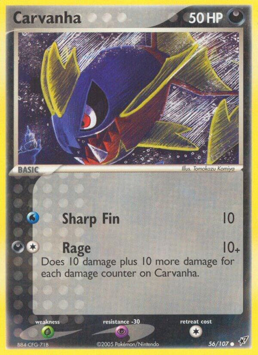 Carvanha #56 Deoxys