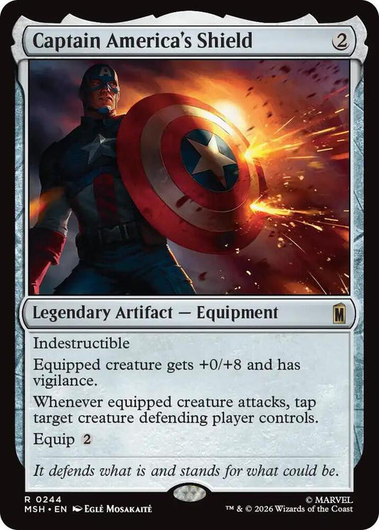 Captain America's Shield #244 Marvel Super Heroes