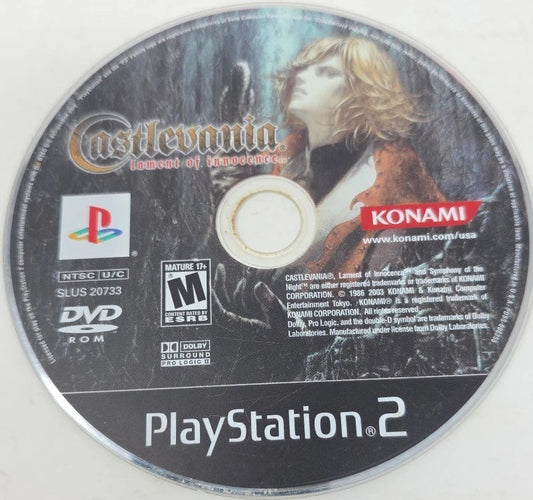 PS2 Castlevania: Lament of Innocence (Disc Only)