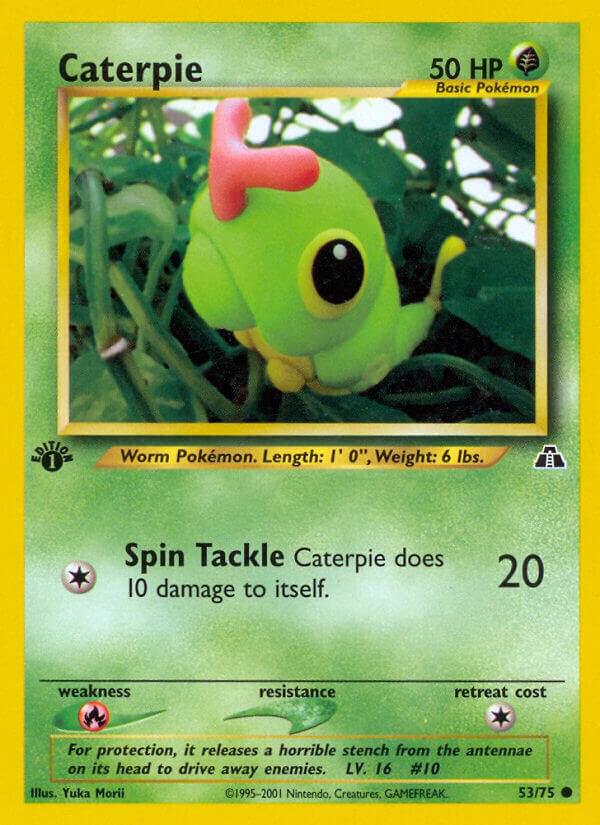 Caterpie (1st Edition) #53 Neo Discovery