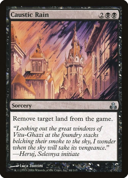 Caustic Rain #44 FOIL Guildpact