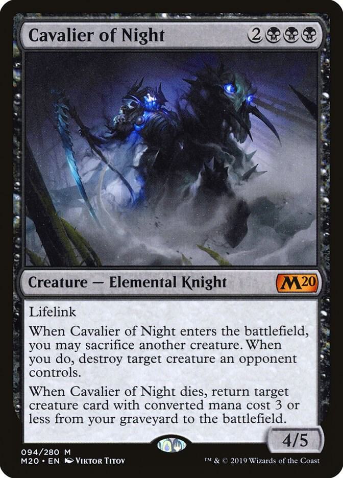 Cavalier of Night #94 Core Set 2020