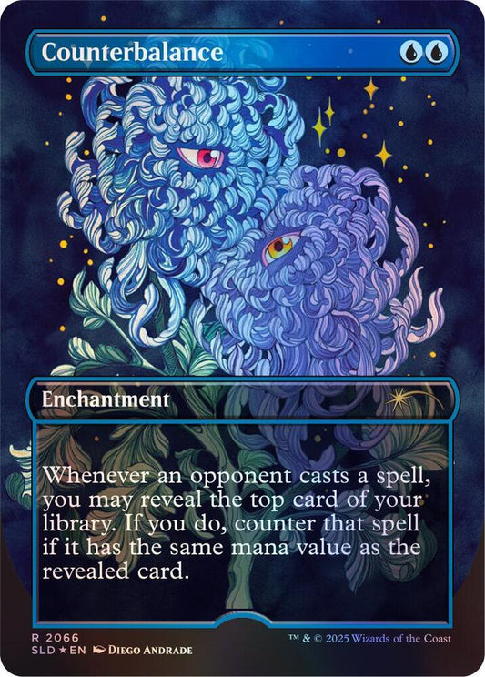 Counterbalance #2066 RAINBOW FOIL Secret Lair Drop Series