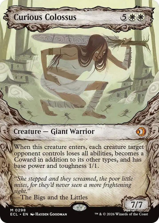 Curious Colossus (Showcase) #298 Lorwyn Eclipsed