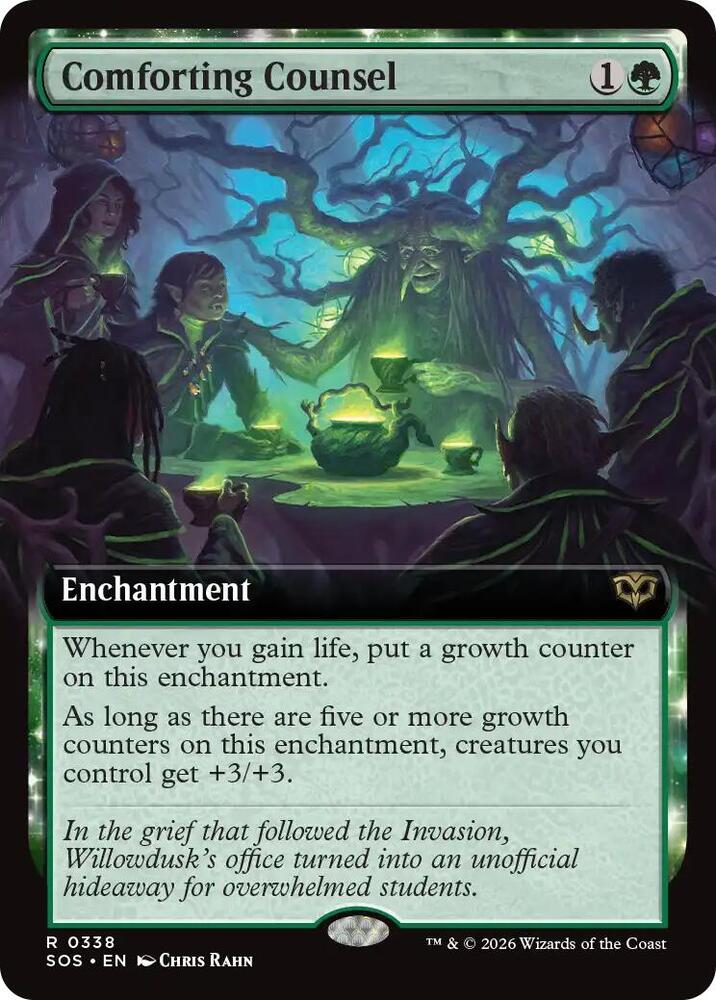 Comforting Counsel (Extended Art) #338 Secrets of Strixhaven
