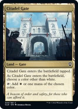 Citadel Gate #349 Commander Legends: Battle for Baldur's Gate