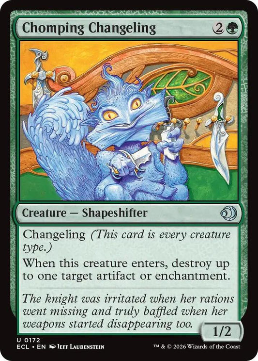 Chomping Changeling #172 Lorwyn Eclipsed