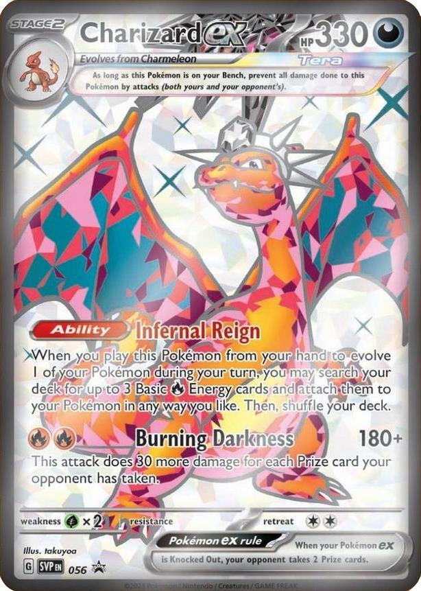 Charizard EX #56 SV: Scarlet & Violet Promo Cards