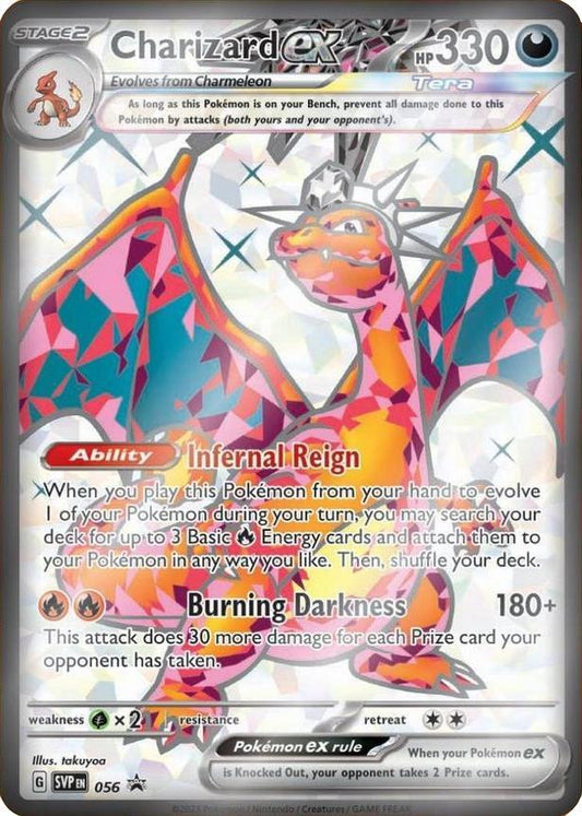 Charizard EX #56 SV: Scarlet & Violet Promo Cards
