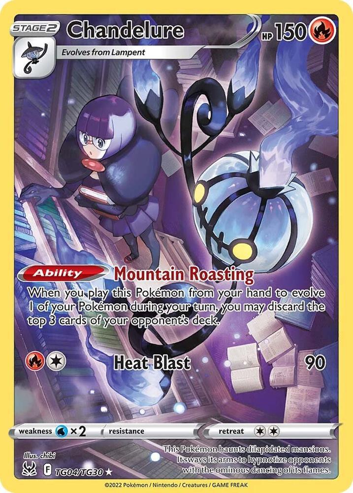 Chandelure #TG04 SWSH11: Lost Origin Trainer Gallery