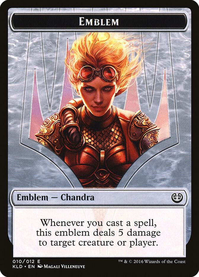 Chandra, Torch of Defiance Emblem #10 Kaladesh
