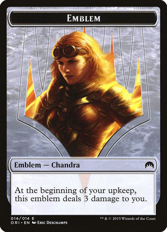 Emblem - Chandra, Roaring Flame #14 Magic Origins