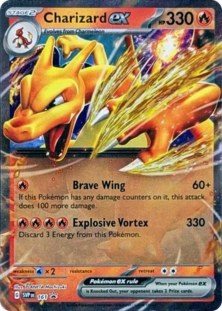 Charizard EX #161 SV: Scarlet & Violet Promo Cards
