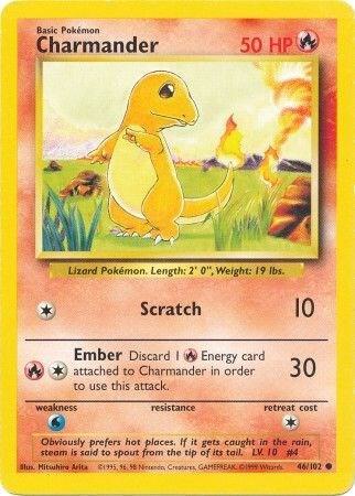 Charmander #46 Base Set